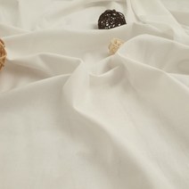 촬영용 커튼 침구원단 면 40수 평직 백아이보리