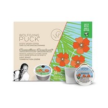 볼프강 퍽 커피 1회 제공량 캡슐 큐리그 K컵 브루어스와 호환 하와이안 헤이즐넛 24개