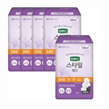 디펜드 스타일패드 여성용 참숯 중용량24p - 2개, 5개, 24매