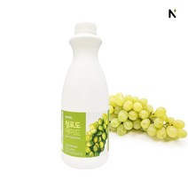 청포도 에이드 원액 1.2KG 리얼과육함유 음료베이스 아이스티 주스 [당일발송]