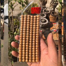 남성 해남 문스타 불교 108알 팔찌 여성 염주, T07-3년 묵은 씨 정월 8x11mm통구슬