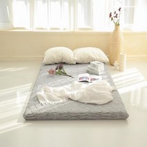 두꺼운 마약토퍼 바닥에까는매트 신생아토퍼 접이식매트릭스 바닥이불 소파양면 먼지없는