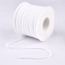 안공사 실팔찌 2.6-20cm 50 개/100 개 캔들 심지 무연 왁스 순수 코튼 코어 DIY 양초 만들기 사전 파티 용, 31 61M-18 strands