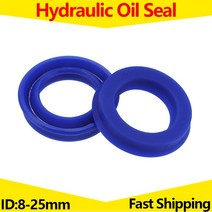 유압오일 유압유 유압작동유 유형 링 폴리우레탄 오일 실린더 피스톤 개스킷 한 팩에 조각, 101 20X32X6 (5Pcs)