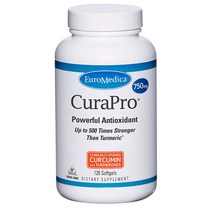 해외 Euromedica Turmeric Curcumin 강황 커큐민 120캡슐, 1개