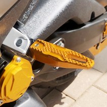 XRT TMAX DX 리어 스텝 텐덤 발판 야마하 튜닝, Gold - 골드, 1개