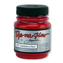 자카드 다이나플로 패브릭페인트 70ml, 806 Brilliant Red