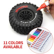 trx4m RC도구액세서리 장난감RC 자동차 액세서리 타이어 색칠 페인트 마커 드로잉 펜 도구 크롤 러 Traxxa, 05 Golden 1pcs