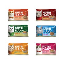 동동이네 고양이 캔 동원 뉴트리플랜 캣 캔 160g 24개 골라담기 배변활동 도움 그레인프리 고단백 습식 통조림 캔간식, 흰살참치와 연어