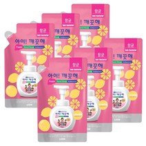 아이깨끗해 핸드워시 레몬향 리필, 200ml, 6개