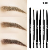 제이뮤 1+1 타투 슬림 아이브로우 펜슬, 슬림 3호+5호, 1개