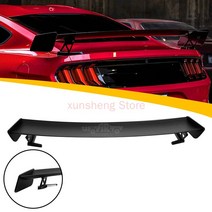 탄소 vicrez gt500 스타일 포드 머스탱 용 스포일러 - 2018 - 2020 2021, 도색되지 않은