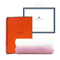 송월타월 호텔 라이트 130g 수건 선물세트 2p 타올 답례품, 색상랜덤, 1세트