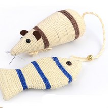 고양이 스크래쳐 쥐 장난감 움직이는모빌 미묘스크래쳐