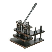 수동톰슨기 몰드 금형 커팅다이 프레스 압축 성형기, 클래식 싱글 휠 (200X140mm) 29kg