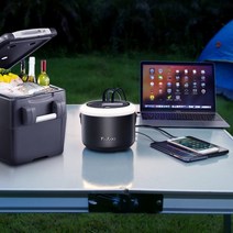 YOOBAO 220V 보조배터리 차량밧데리충전기 드론충전기 비상용 휴대용 캠핑용 배터리, 220V 출력인버터(구성품 5번) 제외, 화이트