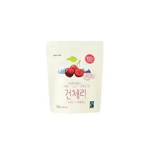공정무역 건과일 무설탕 건체리 100g, 1개
