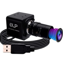 ELP 260fps 광학 줌 웹캠 200만 화소 고속 웹캠 2.8-12mm 가변 초점 렌즈 웹 회의용 카메라 13