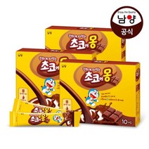 진하게 타먹는 초코에몽 코코아 10Tx3 / 총30T / 1T당 30g, 30개입