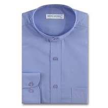 [아재리노] 긴팔 차이나카라 와이셔츠 IS-1014