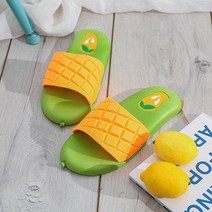 여름 해변 물놀이 외출 망고 슬리퍼 3size 커플 우정 푹신한 여성 사무실