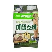 [풀무원]가쓰오 메밀소바 1232g (4인), 5세트
