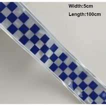 반사 야광 축광 테이프 조끼 종이 스티커 5cm * 100cm PVC 반사 격자 재료 바느질 천으로 DIY 형광 스트립, 04 type 2