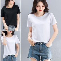 Joyce shop 오래달리기 FW 여성 긴팔 티셔츠 티 의류 가을 카라 라운드 면티 빅사이즈 기본 셔츠 무지 7부 남방 블라우스