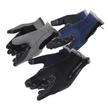 상면샵 겨울 방수 방한 장갑 털장갑 스키 보드 자전거, 네이비(XL)