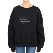 메종 마르지엘라 [메종마르지엘라] 폰트 제너레이터 S51GU0112 S25498 900 여자 긴팔 맨투맨 티셔츠
