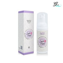래쉬포인트 버블 래쉬샴푸 아이메이크업 속눈썹샴푸 리무버 바닐라로즈, 150ml