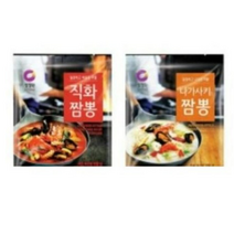 청정원 직화짬뽕분말96gx3개+나가사키짬뽕분말96gx3개, 24개