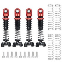 rc 서스펜션 AXSPEED 4Pcs 알루미늄 스프링 조절 오일 충격 흡수 댐퍼 교쇼 짐니 118 MINIZ 4 x 지프 124 RC 자동차, 4개