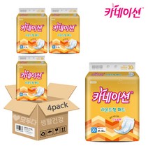 카네이션 라운드 일반 속기저귀 30매 4팩, 4개