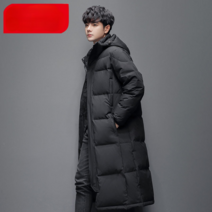 이승창 남성 캐주얼 패딩 코트, 블랙