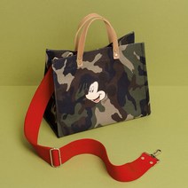 디즈니정품 미키 밀리터리 카모가방 토트백 기저귀가방 텀블러백