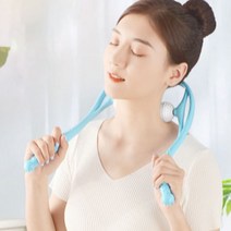 뭉친근육풀기 골프공마사지 뒷목 어깨 지압 마사지기, 핑크, 1개