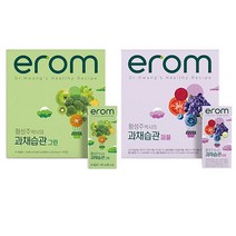 이롬 황성주박사의 과채습관 그린1 퍼플1 2box, 32개입, 190ml