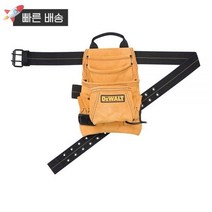 Custom Leathercraft 디월트 목수용 스웨이드 못 & 공구 가방 10포켓 (DG5333) 415051