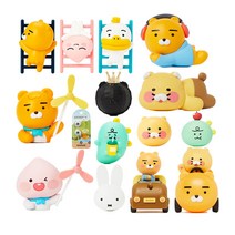 카카오프렌즈 라이언 어피치 춘식이 죠르디 차량용 통풍구형 리필 방향제, 13.미피 얼굴 방향제