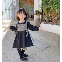 아르베 여아용 제니 원피스