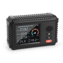 5 In 1 기능 대기 오염 감지기 이산화탄소 CO CO2 TVOC 온도 습도 질 모니, 03 미국