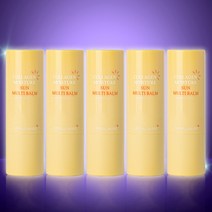 더마쉐어 콜라겐 모이스처 촉촉한 보습 선 멀티밤 수분 자외선차단 주름 미백 광채 링클 선스틱 멀티밤 SPF50+ PA++++, 5개