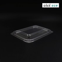 포장 201 IP-202 도시락 반찬 IP-201/202 투명 반찬용기 샐러드 뚜껑 IP-201 202전용 샐러드용기 100개, SG1325 / 단품 / 100개