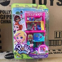 폴리포켓 pollypocket 선물 컴팩트 포켓월드 집 놀이 장난감 굿즈 컬렉션, C