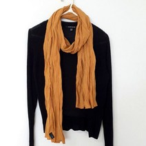 이로스데코 봄 가을 예쁜주름 단색 컬러 롱 스카프 (마야 7컬러)