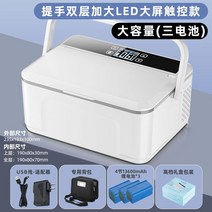 주사보관냉장고 휴대용 인슐린 시약 자동차 충전 가정용 의약품 여행 캠핑용, L사이즈(30시간 지속)