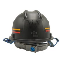 등반 라이딩 안전모 고글 건설 하드 모자 야외 작업 구조 ABS 작업용, [02] ABS Red