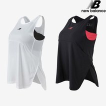 뉴발란스 슬리브리스 2IN1 여자 여성 나시티 브라탑 세트 기능성 운동복 NBNGA2W292