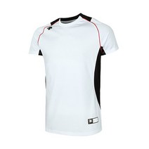 [DESCENTE] S6221ZTS01 파이핑 배색 하계셔츠 WHT0